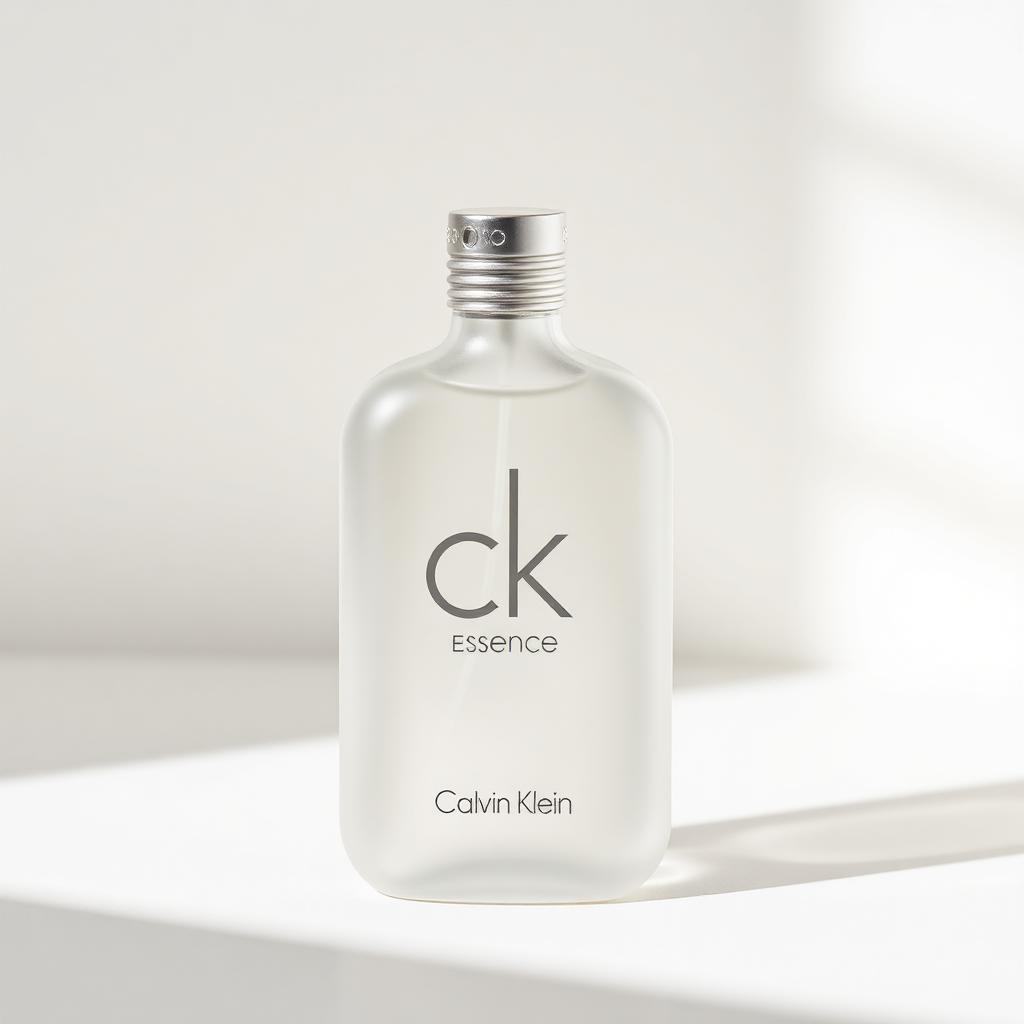 Calvin Klein CK One Essence eau de toilette bottle in frosted glass