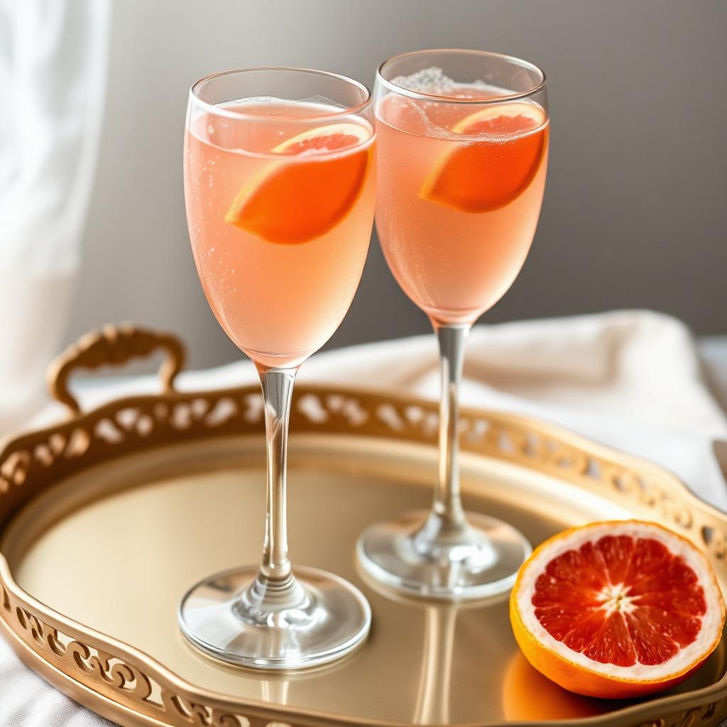 Grapefruit Bellinis