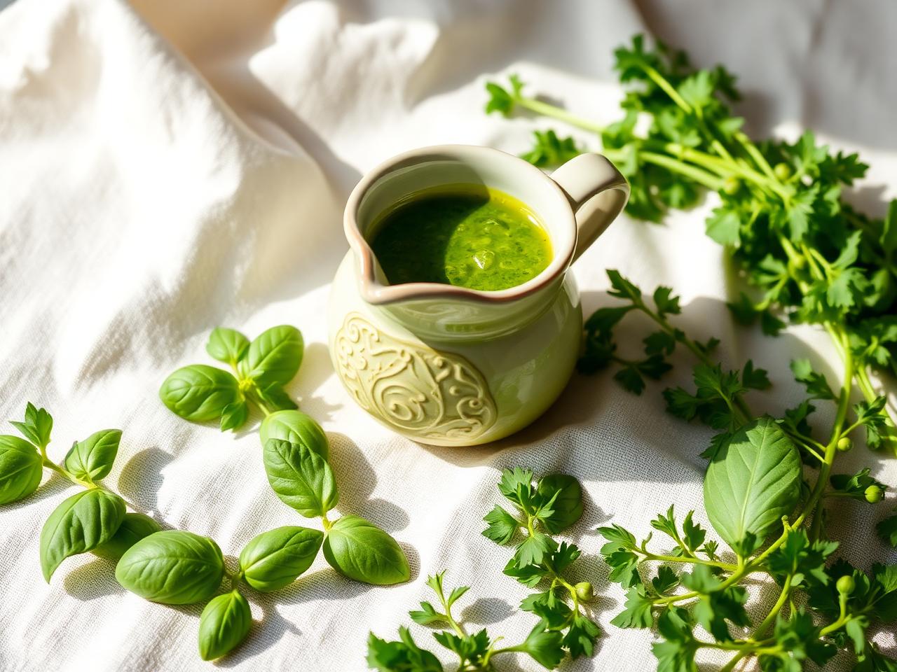Green goddess vinaigrette