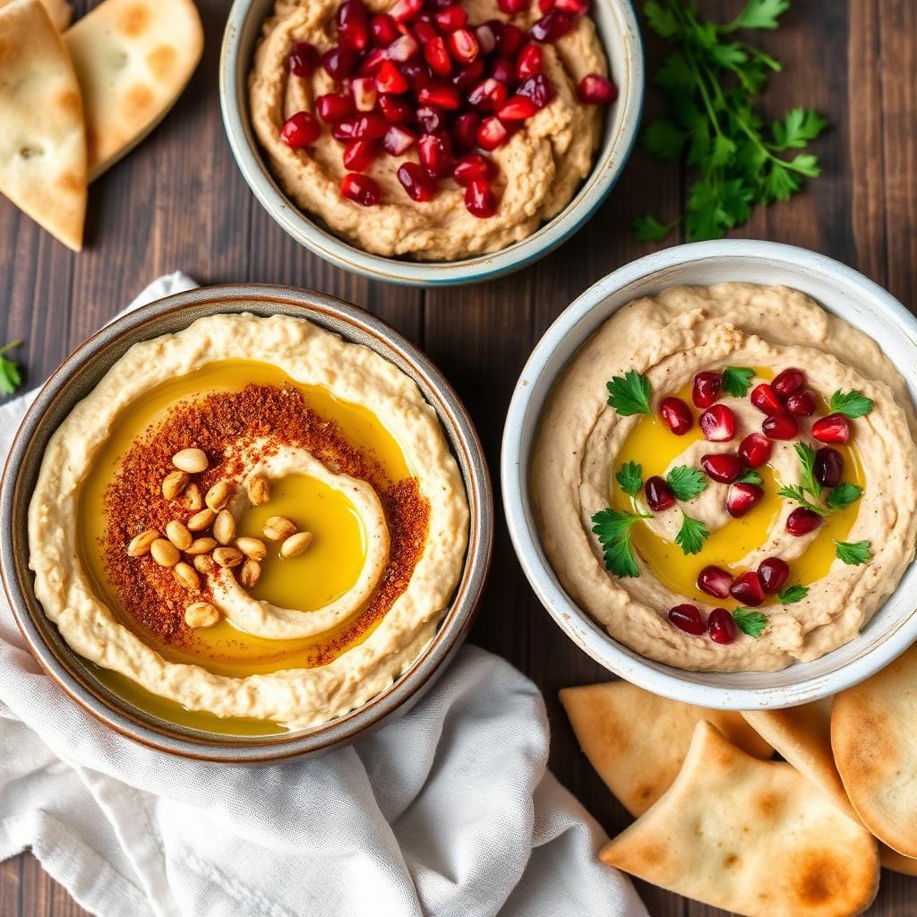 Spiced hummus