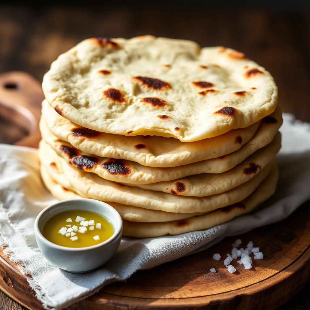 Chef Nagi's soft yoghurt flatbreads