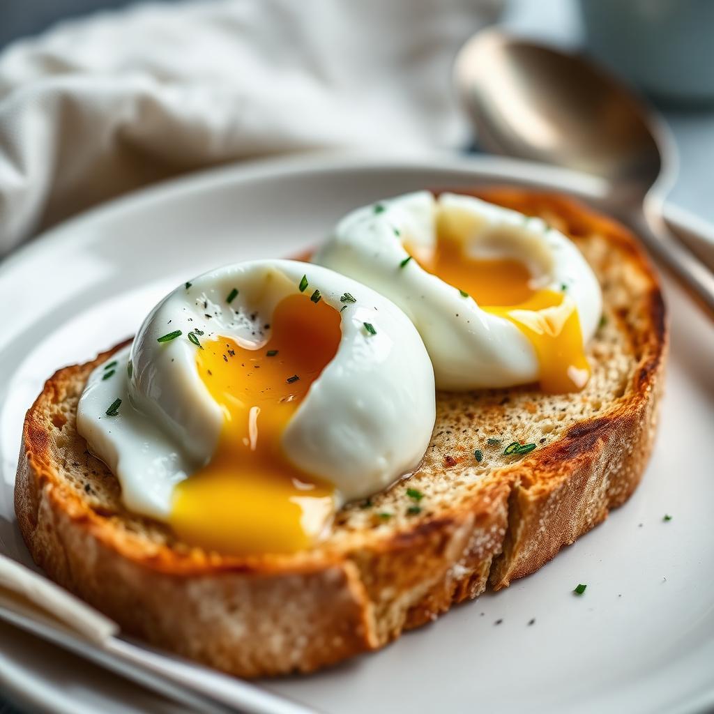 Perfect poached eggs