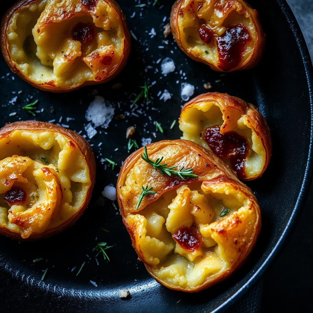 Duck fat roast potatoes