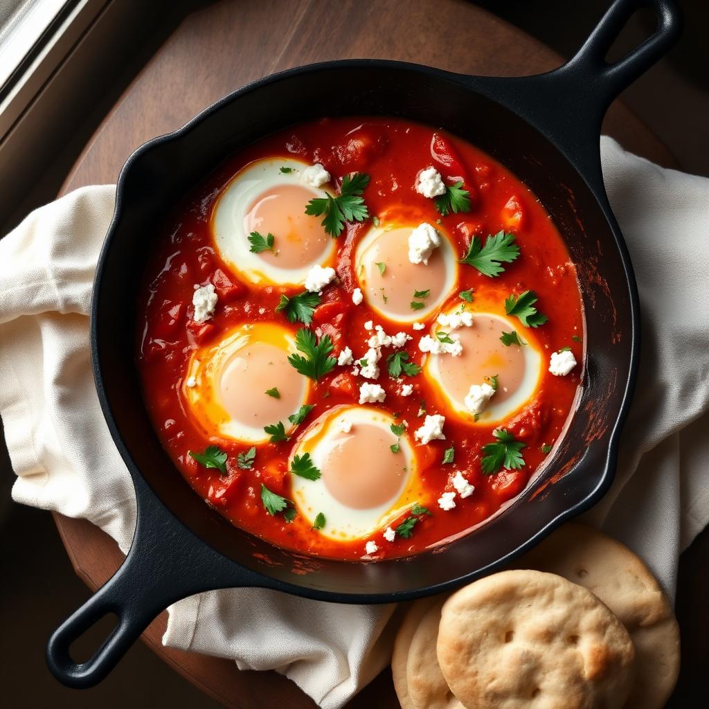 Classic shakshuka